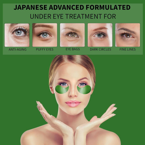 Under Eye Masks for Dark Circles and Puffiness 70PCS, Under Eye Patches for Puffy Eyes Treatment, Under Eye Gel Pads w/Seaweed, Aloe Vera, Peptide...