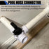 Three-way Swimming Pool Diverter Valve 1 1/2 Inch Female Threaded Replacement Valve for Pools and Spas 3 Way Valve Pool Hose Connector Above Groun...