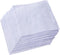 zy 12 Pack Pyrrhuline Handkerchiefs for Men,handkerchief,Mens Hankerchiefs,hankerchief cotton machine wash,Men's Handkerchiefs White Hankie Cotton...