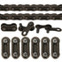 20 Set Bike Chain Metal Master Link for Bicycle Chain Removable Quick Split Bike Repair Parts for Bycicles, Mini Bikes, Mountain Bike, BMX Bike an...