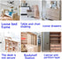 Stainless Steel Furniture Corner Connectors, Corner Brackets for Wood, Universal Furniture Multifunctional Corner Connector, Silvery 10 packs(Cont...