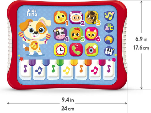 Kids Hits Educational Toddler Hit Pad with Lights - Music Fun, Learning Toy for 3 Years Plus...