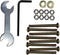 Kings Brand Furniture Bed Frame Hardware Set - Heavy Duty Screws and Bolts for Metal Bed Frame - Attach Headboard & Footboard - 42 Pcs...