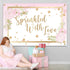 Sprinkled with Love Backdrop Banner - Baby Shower Party Decorations for Boy Girl - 6x4ft...