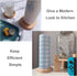 HUAJIE BienStylife Paper Towel Holder, Wooden Base Kitchen Paper Hanger Rack Bathroom Towel Roll Stand Organizer Countertop Wooden Paper Towel Hol...