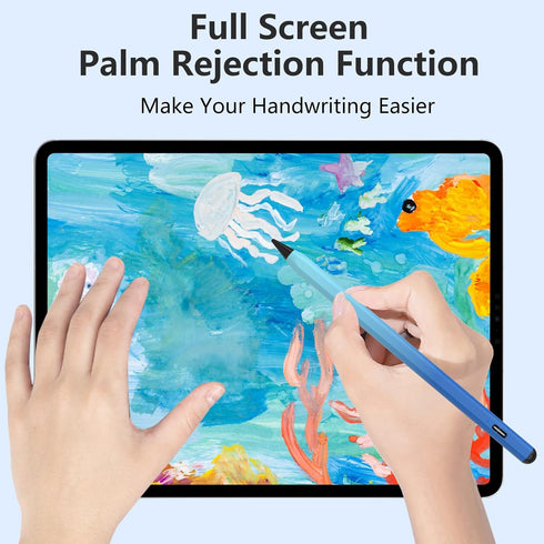 Stylus Pen for iPad 2018-2023, 15mins Fast Charge Apple Pencil for iPad 9th&10th Generation, Apple iPad Pro 11&12.9", iPad 8/7/6th Gen, iPad Air 3...