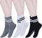 3 Pair Pilates Socks with Grips, Women Non Slip Socks Anti Skid Socks for Barre Ballet Dance Workout Hospital...