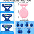 Airtag Holder for Kids Hidden,4 Pack AirTag Waterproof Holder with 3M Adhesive Sticker,Soft Silicone Air Tag. Holder Kids with Pin is,Suitable for...