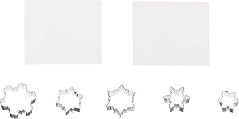 Country Kitchen Snowflake Cookie Cutter Texture Set...