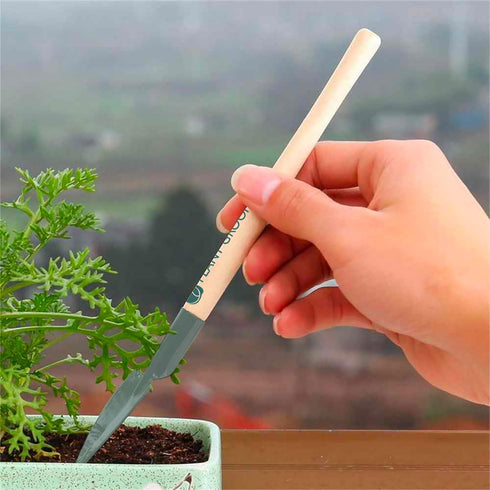 Plant Grooming Tool Kit - Set of 4 - Gardening Spade - Gardening Trowel - Gardening Rake - Gardening Snips - Small and Easy to Handle...