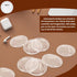 16 Pack Acrylic Button Pin Badge 3 Inch Clear Plastic Craft Button with Pin Round Picture Photo Buttons Blank Pin Buttons for Crafts Supplies, Sch...