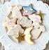 Twinkle Twinkle Little Star Themed Cookie Cutters, 7 Pack Baby Shower Baking Molds Stainless Steel Biscuit Sandwich Cake Cutter Set with Moon, Sta...