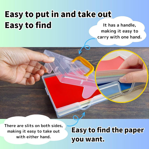 Someie?Origami Paper for Kids?Origami kit?Kids Craft?6 Inch (15cm) Origami Paper Storage Container ?Japanese Pattern Sheets 4 Pattern×13 Sheet Eac...
