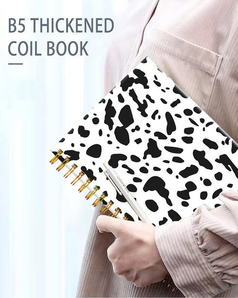 Spiral Journal Notebook,Cute Puppy Strong Twin-Wire Binding with Premium Paper for Girl Women,60 Sheets A5 College Ruled Notebook/Journal,Perfect ...