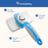 Self Cleaning Slicker Brush For Dogs and Cats - Top Slicker Dog and Cat Brush - Effective, Comfortable, and Super Easy to Clean - Perfect For Groo...