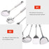 UPKOCH 7pcs Cooking Utensils Set Stainless Steel Kitchenware Cooking Soup Ladle Shovel Strainer Cooking Tool for Kitchen...