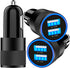 USB Car Charger, Rombica 3Pack 4.8A USB Car Charger Fast Charging Adapter, Dual USB Car Power Cigarette Lighter Charger for iPhone 15 14 13 12 11 ...