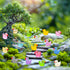 240pcs Luminous Mini Resin Ducks, Tiny Duck Bulk Glow in The Dark Small Plastic Miniature Ducks Figures for Dollhouse Decor Micro Garden Home Land...
