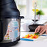 Air Fryer Magnetic Cheat Sheet Set, Instant Air Fryer Cooking Times Chart, Air Fryer Accessories Cooking Program Cheat Sheet, Kitchen Frying Lid C...