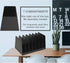 1InTheOffice Desktop File Organizer Vertical, Mail Organizer, 7 Compartments Office File Sorter, 4-3/4" H x 8-3/4" W x 5-1/2" D, Plastic, Black...