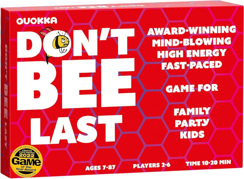 QUOKKA Family Board Games for Kids 8-12 - Party Game for Kids & Adults Game Night - Fast Paced | Easy to Learn | 2-6 Players - Card Game for Teen ...