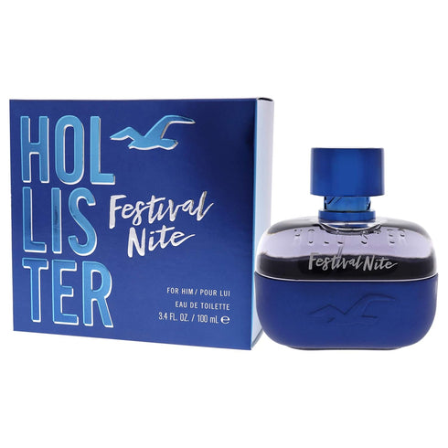 Hollister Festival Nite Men EDT Spray 3.4 oz...