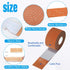 5 Rolls Waterproof Breathable Kinesiology Tape, Athletic Elastic Kneepad Muscle Pain Relief Knee Taping for Gym Fitness Running Tennis Swimming Fo...