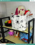FANKANG Square Nursery Hamper Storage Bins Canvas Laundry Basket Foldable with Waterproof PE Coating Storage Baskets Gift Baskets for Children, Of...