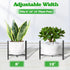 Airpark Plant Stand Indoor Adjustable, Metal Modern Plant Stand, Heavy Duty Stable Plant Pot Flower Holder Indoor Outdoor Corner, Fit 8 9 10 11 12...
