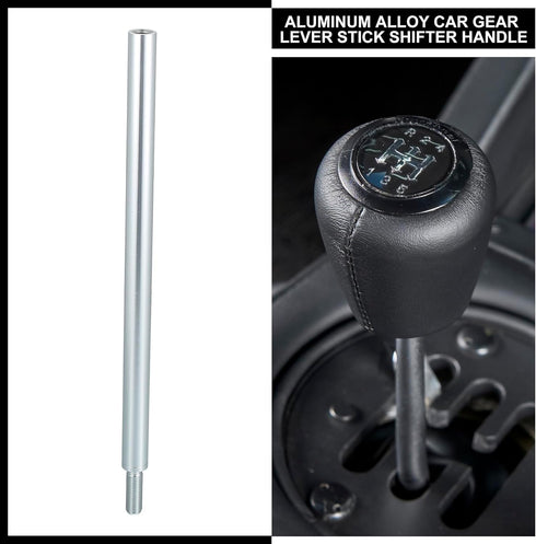 ACROPIX 10" Shift Knob Extender Aluminum Alloy Car Gear Lever Stick Shifter Extension M10x1.25 Fit for Nissan for Mazda - Pack of 1...