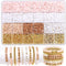 LFLIUN Bracelet Making Kit Friendship Gold Beads Clay Beads Jewelry&Bracelet Making Kit Charm Bracelet Maker Set with Letter Beaded Kit Birthday G...