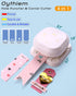 Hole Puncher and Corner Cutter, 4 in 1 with One Oval & Fish Eye Hole, Dovetail & Bevelled Angle Paper Hole Punch for Kids Paper Crafts, Scrapbooki...