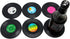 Coaster Vinyl Record Disk Coasters for Drinks - Tabletop Protection Prevents Furniture Damage (6 PCS Vinyl)...