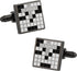 Crossword Puzzle Cufflinks by Cuff-Daddy...