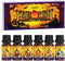 SALUBRITO Halloween Fragrance Oils Set, Funny Essential Oils Gift Set for Diffuser, Candle, Soap Making Scents, Pumpkin Pie, Spiced Cider, Caramel...