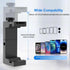 ULANZI ST-02S Aluminum Phone Tripod Mount w Cold Shoe Mount, Support Vertical and Horizontal, Universal Metal Adjustable Clamp for iPhone 12 11 Pr...