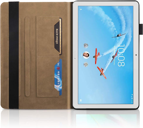Case for Samsung Galaxy Tab S8 2022/S7 2020 11 Inch Case PU Leather Folio Stand Cover Shell with Pencil Holder Multi-Angle Viewing for SM-T870/T87...