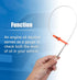 X AUTOHAUX Engine Oil Level Indicator Dipstick for Honda Accord 2013-2017 for Honda CR-V 2015-2019 No.156505A2A04 Orange...