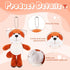 12 Pcs Cute Stuffed Animal Toy 4 Inch Mini Plush Turtle Puppy Dog Pig Ornaments Stuffed Doll Keychain Handbag Pendant for Birthday Party Favors DI...