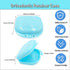 Orthodontic Retainer Case with Vent Holes - Light Blue...