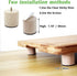 Feet for Cutting Board, Non Slip Feet Wooden Foot, Self Adhesive Feet for Cutting Board Appliance...