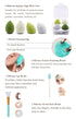 Koccido Makeup Brushes 30 Pcs Makeup Kit,Foundation Brush Eyeshadow Brush Make up Brushes Set (Green, 30 Piece Set)...