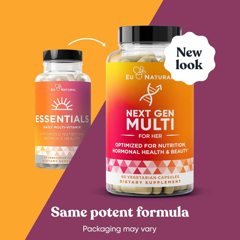 Next Gen Multivitamin for Women – 22 Optimized Vitamins for Immunity, Beauty, Brain, Energy, Bones and Heart – Vitamin C, D, E, K, Iron, B6 and DH...
