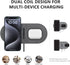 40W Wireless Charging Pad, Dual 20W Fast Wireless Charging Mat for iPhone 15 14 13 12 11/Pro/Pro Max/SE/X/XS,Apple Airpods 3/2/Pro,15W Wireless Ch...