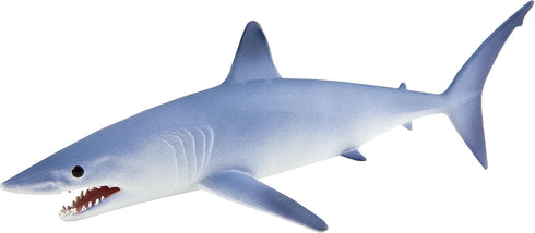 Safari Ltd. Mako Shark Figurine - Detailed 5.8" Sea Life Themed Plastic Model Figure - Fun Educational Play Toy for Boys, Girls & Kids Ages 3+...