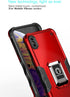 Case for iPhone Xs Max Case Kickstand Holder Built-in Magnetic Car Mount Shockproof Camera Protective Case for iPhone Xs Max Phone Case (Green)......