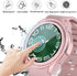[6+6Pack for Samsung Galaxy Watch 6 Classic Screen Protector Case 47mm, Anti-Fog Tempered Glass and Waterproof Hard PC Protective Bumper Cover Com...