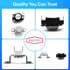 279973 Dryer Thermal Cut-Off Fuse Kit Replacement part by DR Quality Parts - Exact Fit for Whirlpool & Kenmore Dryer - Replaces 279973, 3391913, 8318314, AP3094323