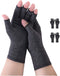 Donfri 2 Pairs Arthritis Compression Gloves for Women Men, Arthritis Pain Relief, Rheumatoid Osteoarthritis, Carpal Tunnel Relief, Fingerless for ...