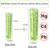 AAA Rechargeable Solar Light Batteries NiMh 1.2V 600mAh for Outdoor Garden Solar Lights, Battery String Lights Pre Charged(12 Pack)...